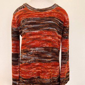 70's The Broadway Pullover Sweater - Multi Colored - Size Medium